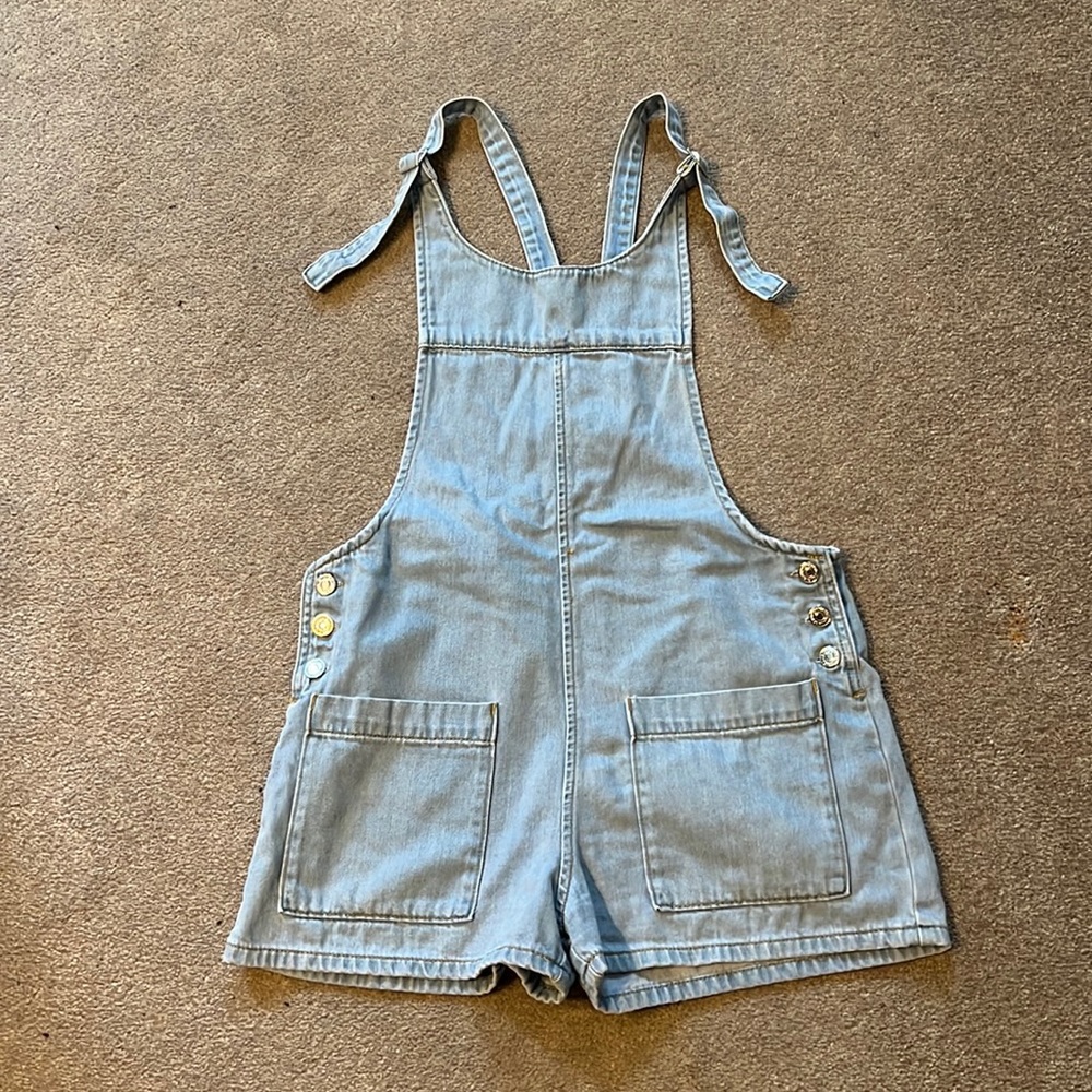 Forever 21 Jean Short Overall